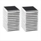 thumbnail image 1 of 50 PCS Coin Capsules,with 5 Sizes Black Gaskets 20/25/30/35/40mm, 1 of 5