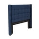 thumbnail image 5 of Box Base Cama Matrimonial + Cabecera Titan Azul Marino Dicasa  Titan Bless, 5 of 8