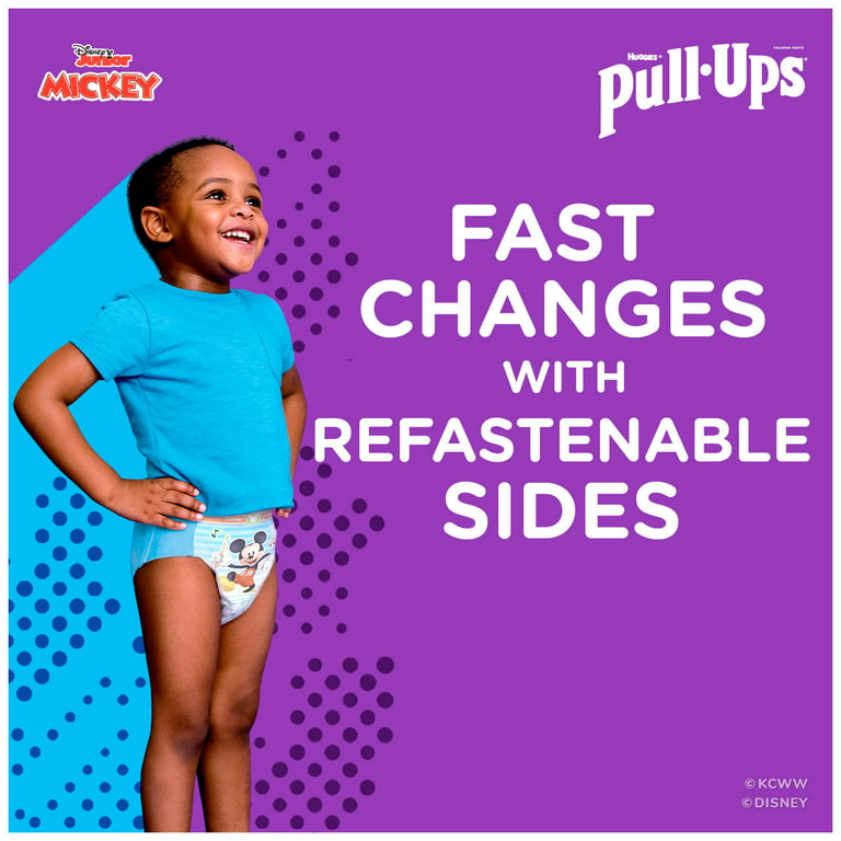 Huggies Pull-ups Training Pants for Boys Size 2T/3T Boys ( Weight 124 ct.)  - Bulk Qty, Free Shipping - Comfortable, Soft 