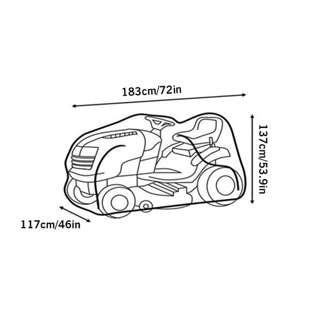 Lawn Mower Cover Outdoors Lawn Mower Cover Tractor Cover Riding Lawn Mower Cover With Drawstring And Storage Bag