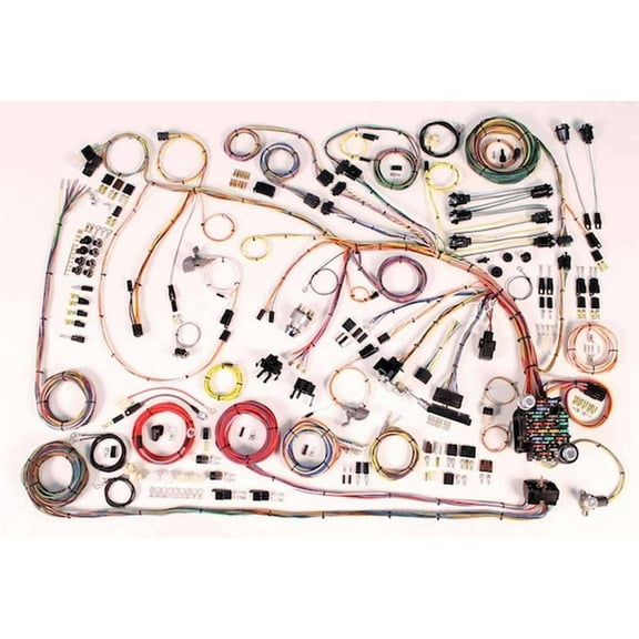 AMERICAN AUTOWIRE 510372 Full Wiring Harness - Application Specific 66-68 Chevy Impala Wiring kit