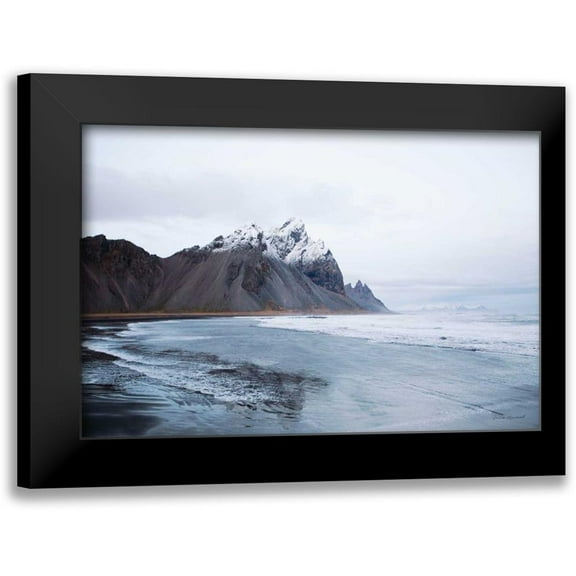 Marshall, Laura 14x11 Black Modern Framed Museum Art Print Titled - Vestrahorn