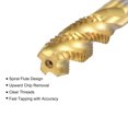 thumbnail image 3 of Unique Bargains M14 x 2 High Speed Steel Machine 4 Spiral Flutes Thread Tap Titanium Plated, 3 of 6