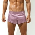 thumbnail image 1 of ylioge Mens Boxer Briefs Casual Elastic Waist Breathable Underwear Basic Solid Color Comfort Low Rise Loose Quick-Drying Brief, 1 of 4