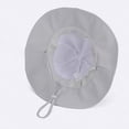 thumbnail image 5 of KPOPLK Kids Sun Hat UPF50+ Sun Protection Bucket Hat Toddler Summer Beach Play Hats with Neck Flap for Girl Boy Ages 0~6(2-5 Years,Watermelon Red), 5 of 5