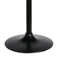 thumbnail image 3 of Benjara BM236681 Table de Pub Ronde Ajustable de 24 Po avec Base en Métal, Noir, 3 of 3