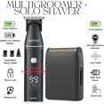 thumbnail image 2 of Supreme Trimmer Multigroomer SMG3030 + Solo Foil Shaver Kit | Wet/Dry 14PC Kit All-in-one Nose, Ear, Head & Face Precision Beard Trimmer | Pocket Shaver for Barbers & at Home Use, 2 of 9