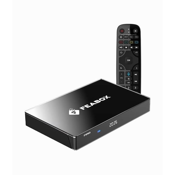FEABOX Fpro 4K Ultra HD Media Player, 4GB RAM, 32GB Storage