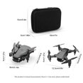 thumbnail image 4 of Tholdsy Mini cuadricóptero APP Control remoto WiFi recargable Drones plegables modo sin cabeza RC presión de aire juguetes de aviones Juguetes No.03, 4 of 6