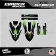 thumbnail image 4 of Kalair GFX Graphics Kit for Kawasaki KLX300SM (2021+) Evader Series, 4 of 5