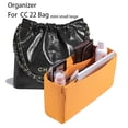 thumbnail image 5 of Organizador de inserción de bolso para bolso ChaneI 22 Mini Pequeño Grande, Organizador de fieltro Forro interior de bolso Forro moldeador con bolsillo para almohadilla de teléfono, 5 of 5