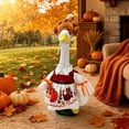 thumbnail image 4 of AZXY Thanksgiving Porch Goose Outfits, 23 Inch Turkey‑Themed Costume for Cement & Plastic Porch Goose Statue, Holiday Goose Clothing for Outdoor Garden Yard Lawn Patio Statue Decoration, 4 of 6