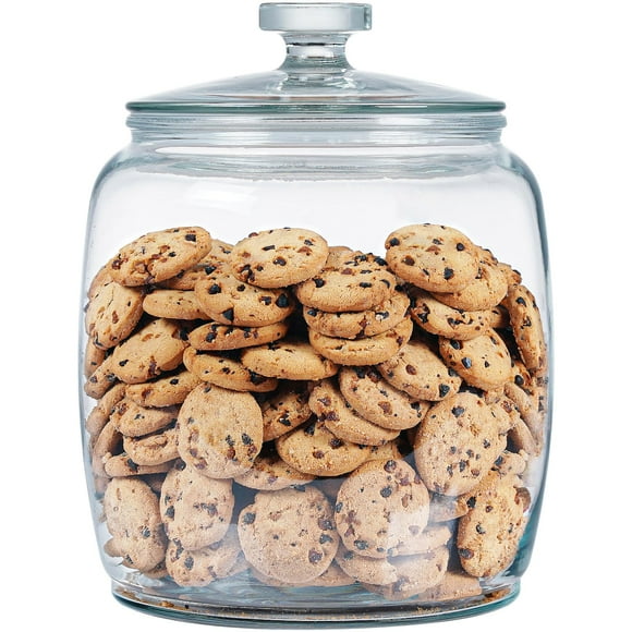Frascos de almacenamiento de vidrio Daitouge de 9,5 L con tapa para cocina, paquete de 1