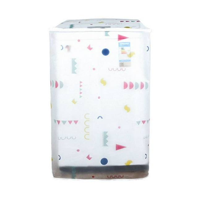 LEEYNEER Universal Dustproofs Roller Cover Portable Washer and Dryer Covers with Zipper Design Dustproof Waterproof Laundry Covers for Washer Washing Machine Cover Fit for Most Top and