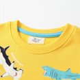 thumbnail image 5 of HCNTES Toddler Boy Shirts Boys Long Sleeve Crew Neck T-Shirt with Animals Print | Soft Cotton Crewneck Pullover Tops Shirts, 5 of 6