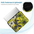 thumbnail image 2 of FORMRS 15"-15.6" Laptop Sleeve Protective Case Soft Carrying Quilted Computer Bag Cover, Yellow Flowers, 2 of 7