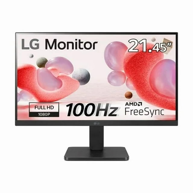 Refurbished LG 22MS31W-B.ACCQ 22" IPS Full HD (1920x1080) 100Hz Monitor With AMD FreeSync, Black
