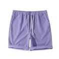 thumbnail image 5 of Hiijoy Boys Casual Corduroy Shorts Elastic Waist Drawstring Shorts Kids Athletic Shorts, 5 of 6