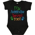 thumbnail image 3 of Inktastic Me Meemaw Loves Me Cute Boys or Girls Baby Bodysuit, 3 of 5
