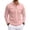 #A02-Pink, variant on Oazcsf Men's Polo Shirts Long Sleeve Button Shirts Collared Casual Fashion T-Shirts Slim Fit Summer Classic Golf Shirts with Pocket