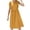 Yellow Dress for Summer, variant on Women's Trendy Flowy Mini Sundress Knee Length Dress Casual Round Neck Beach Dresses for Women Work Ruffle Sleeveless Plain Dress Solid Color Summer Dress Gray XS