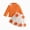 C249***Orange, variant on Toddler Fall Winter Baby Girl Clothes 2 Piece Set Cute Print Rufle Shirt Top and Pants Outfit for Baby Kids Toddler Girls Adorable Outfits,18-24 Months,Pink