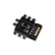 thumbnail image 1 of Placa base de la computadora FAN HUB Refrigerador Splitter Conector Extension PC 12V 3PIN 2 Nivel Speed ​​Controller Adaptador Regulador SATA POWERED kenally EL005647-01, 1 of 6