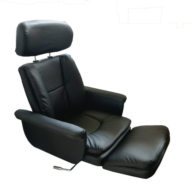 PreAsion 360 Degree Rotating Adjustable Multi-Purpose Air Pressure Massage Couch for Salon Beauty Physiotherapy Facial SPA Tattoo Home Office Chair Black