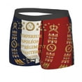 thumbnail image 4 of Male Cool Napoleonic French 85th Regimental Flag Underwear France Fleur De Lis Boxer Briefs Breathbale Shorts Panties Underpants, 4 of 7