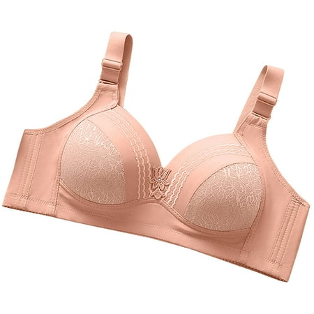 

IROINNID Push-Up Bras For Women Solid Sexy Sports Without Steel Rings Sexy Push Up Comfy Underwear