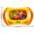 thumbnail image 5 of Water Hoopla - Dinosaur from Deluxebase. Dinosaur Themed Handheld Ring Toss Games for Kids. Portable Retro Water Hoopla Mini Arcade Games. Great for Travel Toys, Mini Games and Dino Party Favors., 5 of 6