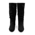 thumbnail image 2 of GJPBGK Women’s Boots Knee High Slouch Boots with Side Zipper Comfortable Pull-On Flat Fall & Winter Fashion Boots, 2 of 8