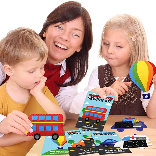 Kit de Couture en Feutre Animal pour Enfants - Kits de Bricolage en