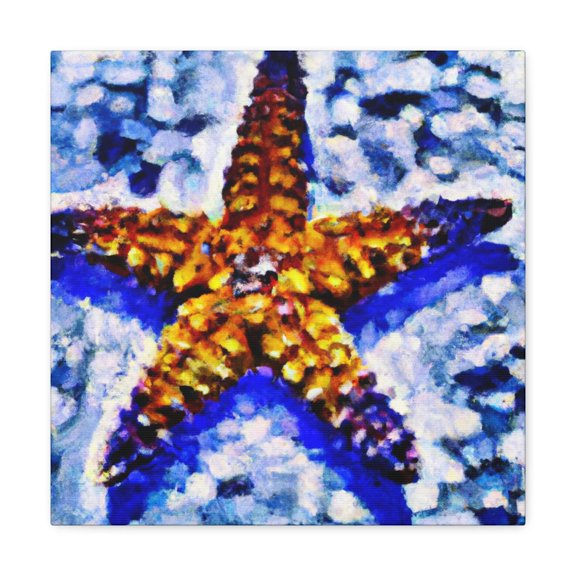Starlight Quantum Pointillism - Canvas