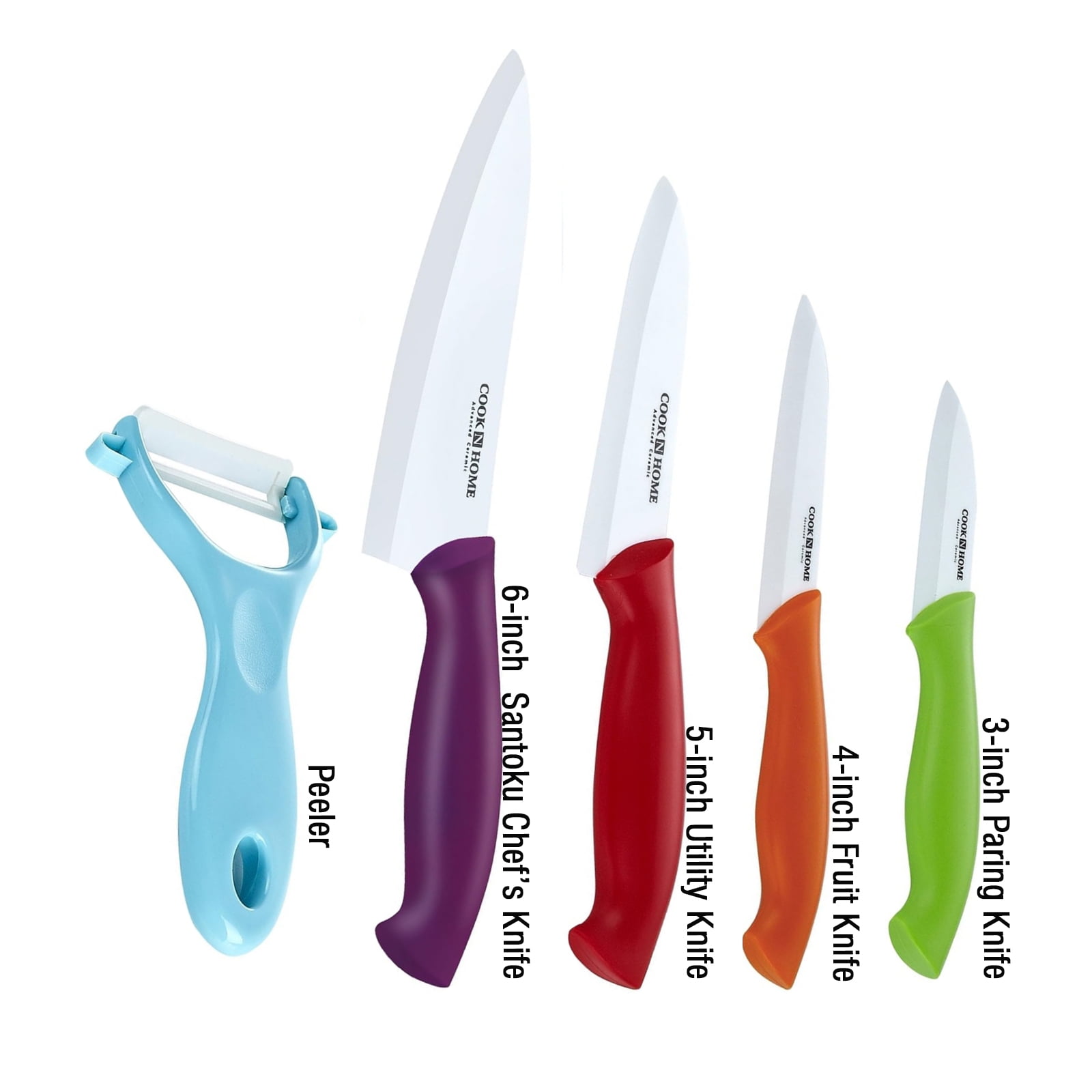 3 Ceramic Paring Knife - Kitchen Knives with Logo - Q469622 QI