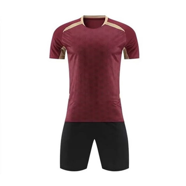 Odeerbi Conjunto de Uniformes de Entrenamiento de Fútbol de Malla Para Chicos Y Niñas Pantalones Cortos de Camiseta de Manga Corta En Cuadro Conjunto Atlético Seco Rápido Para 5-15 Años