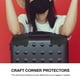 thumbnail image 4 of 6 PCS Bolsa de equipaje Protectores de esquina Plástico Rolling School Bag Protector de esquina, 4 of 7