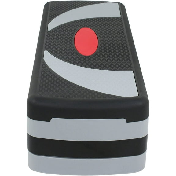 HomGarden 30'' Adjustable Workout Stepper Aerobic Step 4" - 6" - 8" in Fitness & Exercise Step Platform Trainer Stepper w/Risers for Home Gym