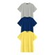 thumbnail image 5 of Paquete De 3 Pzs Playera Oversize Algodón Peinado Comodas, 5 of 6