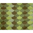 thumbnail image 4 of oneOone Polyester Lycra Dark Olive Green Fabric Scales Geometric Craft Projects Decor Fabric Printed By The Yard 56 Inch Wide, 4 of 4