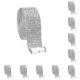 thumbnail image 1 of Cateissary Self-Adhesive Crystal Rhinestone Diamond Ribbon DIY Sticker Plata 1.8cm 1.4 cm 1.8 cm 2.7 cm 10Conjunto, 1 of 5