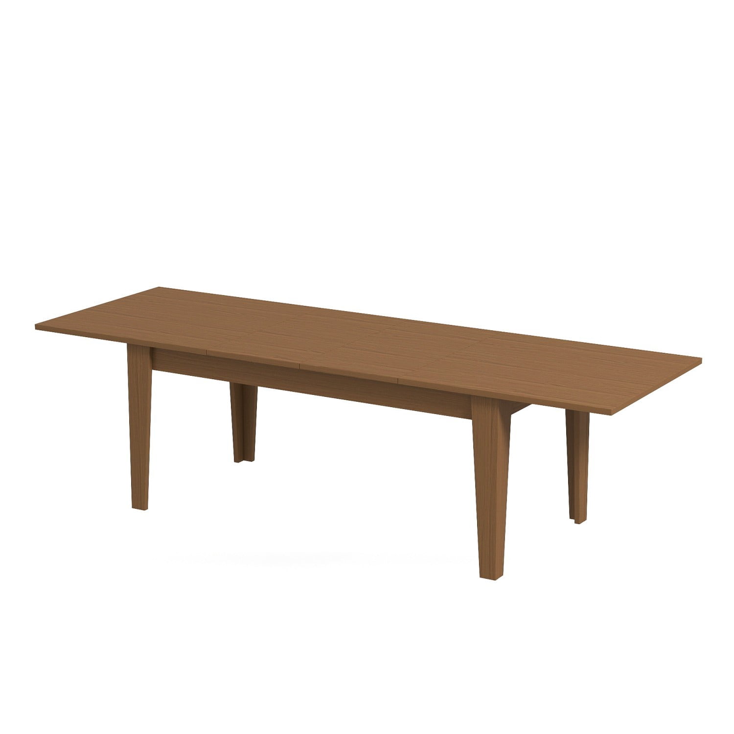 106.3" Extendable Dining Table, Large Woodgrain Kitchen Table with Expandable Design, Modern Rectangular Dining Room Table for Family Meals, Office, Study & Gathering Spaces, Oak