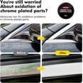 thumbnail image 5 of Metal Polish Restorer and Protectant, Chrome Cleaner and Polish for Cars, Removes Oxidation and Discoloration from Metal, Aluminum, Stainless Steel, Brass, Chrome and More, 5 of 6