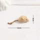 thumbnail image 1 of Suministros para mascotas, muñeco de peluche de simulación, traje de ratón con plumas, juguete molar resistente a los arañazos para gatos, 1 of 6