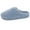 Blue, variant on LongBay Women’s Soft Flannel Memory Foam Slippers Slip on House Fuzzy Shoes Indoor Outdoor