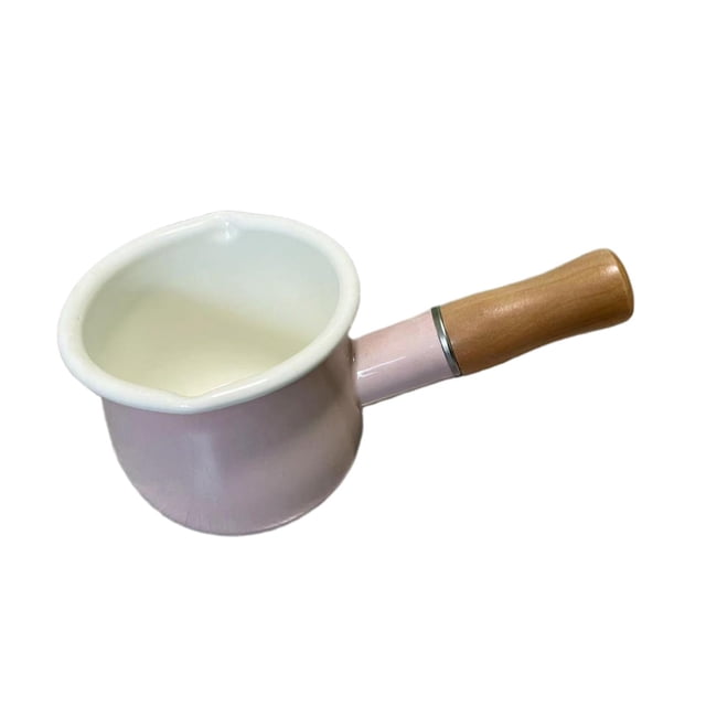 DOLITY 17oz Mini Sauce Pan Nonstick Sauce Pan for Heating Milk Coffee Melting Butter Pink