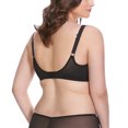 thumbnail image 2 of Elomi BLACK Matilda Underwire Plunge Bra, US 36J, 2 of 3