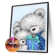 thumbnail image 1 of Cuadros Decorativos 5D DIY oso de dibujos animados presente parte especial taladro diamante pintura (YXC064) Ehuebsd embutido en tela, 1 of 9
