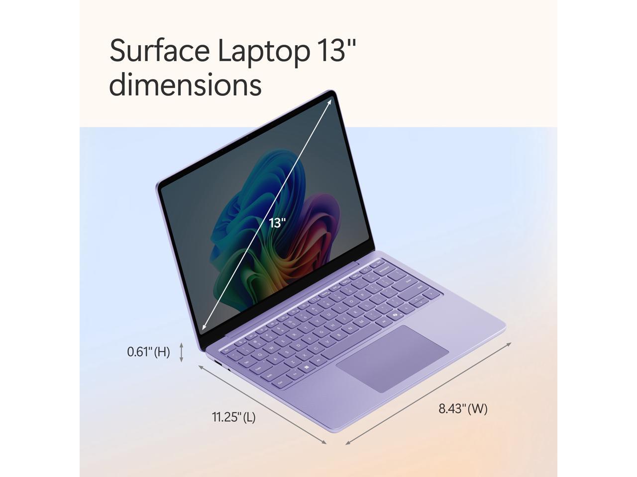 Microsoft 13 Surface Laptop Copilot+ PC, Snapdragon India | Ubuy