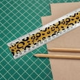 thumbnail image 3 of Leopard Print Pattern 12 Inch Standard and Metric Plastic Ruler, 3 of 3